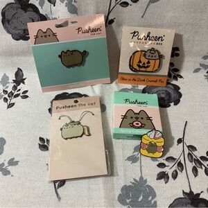 Pusheen Pins & necklace